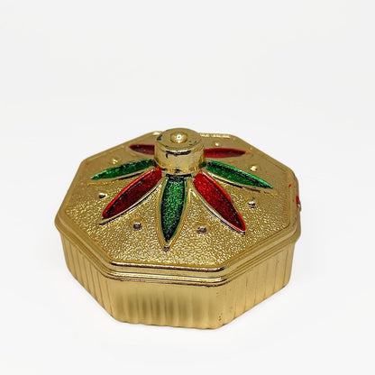 santarms Traditional Kumkum Sindoor Box – Beautiful Handcrafted Design for Weddings & Pooja Essentials