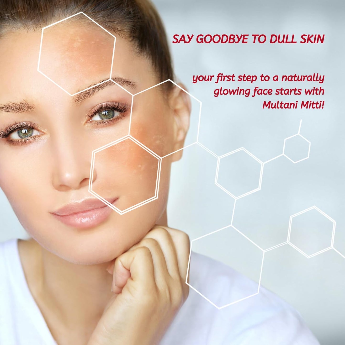 Santarms Natural Multani Mitti Powder 500gm | Pure Fuller's Earth Face Pack For Glowing Skin Improves Tone Free From Harsh Chemicals Suitable Radiant & Naturally Nourishing Hair Packs