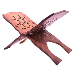 Santarms® 21 Inch Holy Book Stand for Guru Granth Sahib Ji Wooden Book Stand for Reading Holy Books Stand Holder Bookstand