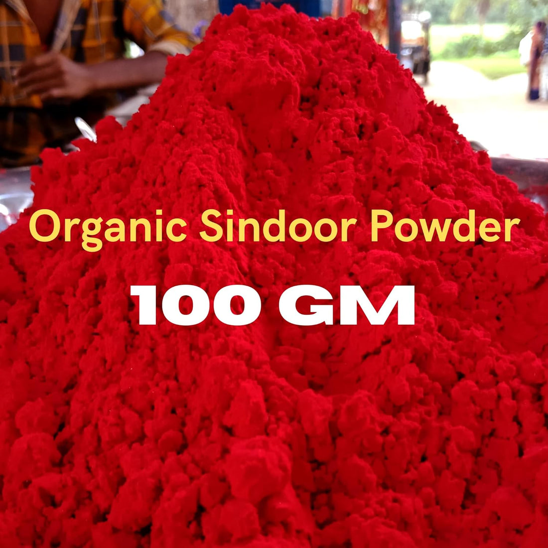 Santarms Natural Organic Sindoor Dust – 100gm Red Sindoors Kumkum Powder For Women | Traditional And Pure Kumkum For Rituals And Puja Wedding Items