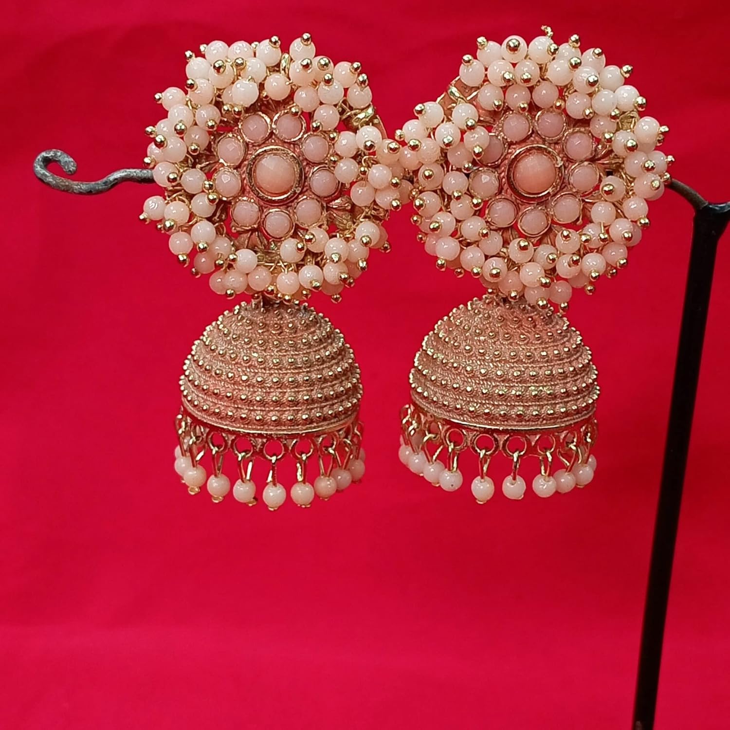 santarms fancy Jewellery long Afghani Earrings for women Handmade Earrings for Girls and Women stylish