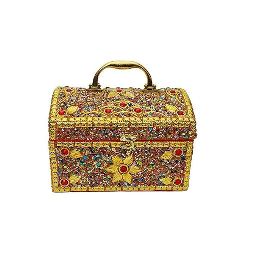 santarms Organizer Jewellery Box | Premium Bangle & Chudi Storage Box | Durable Makeup Organizer Box for Valuable Accessories