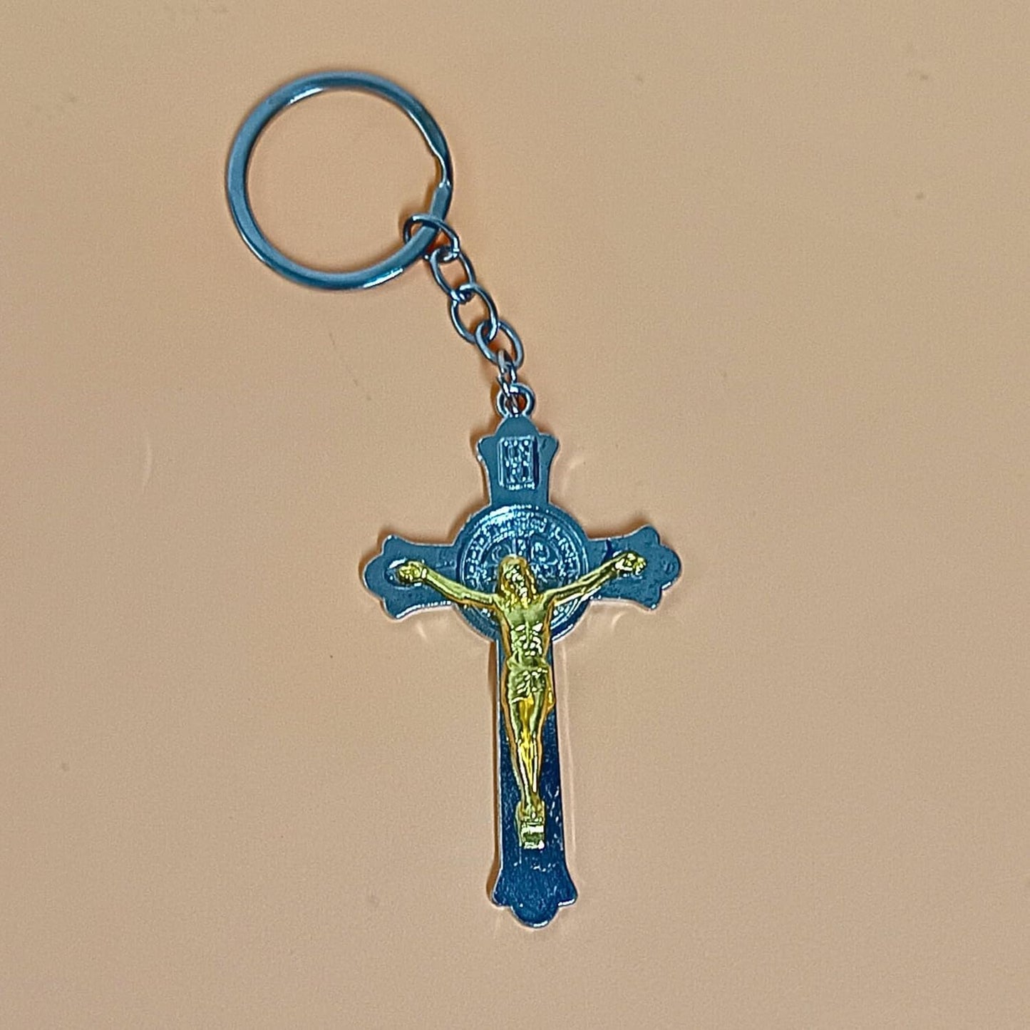 santarms Jesus Christ | Holy Cross Keychain jesus key chain