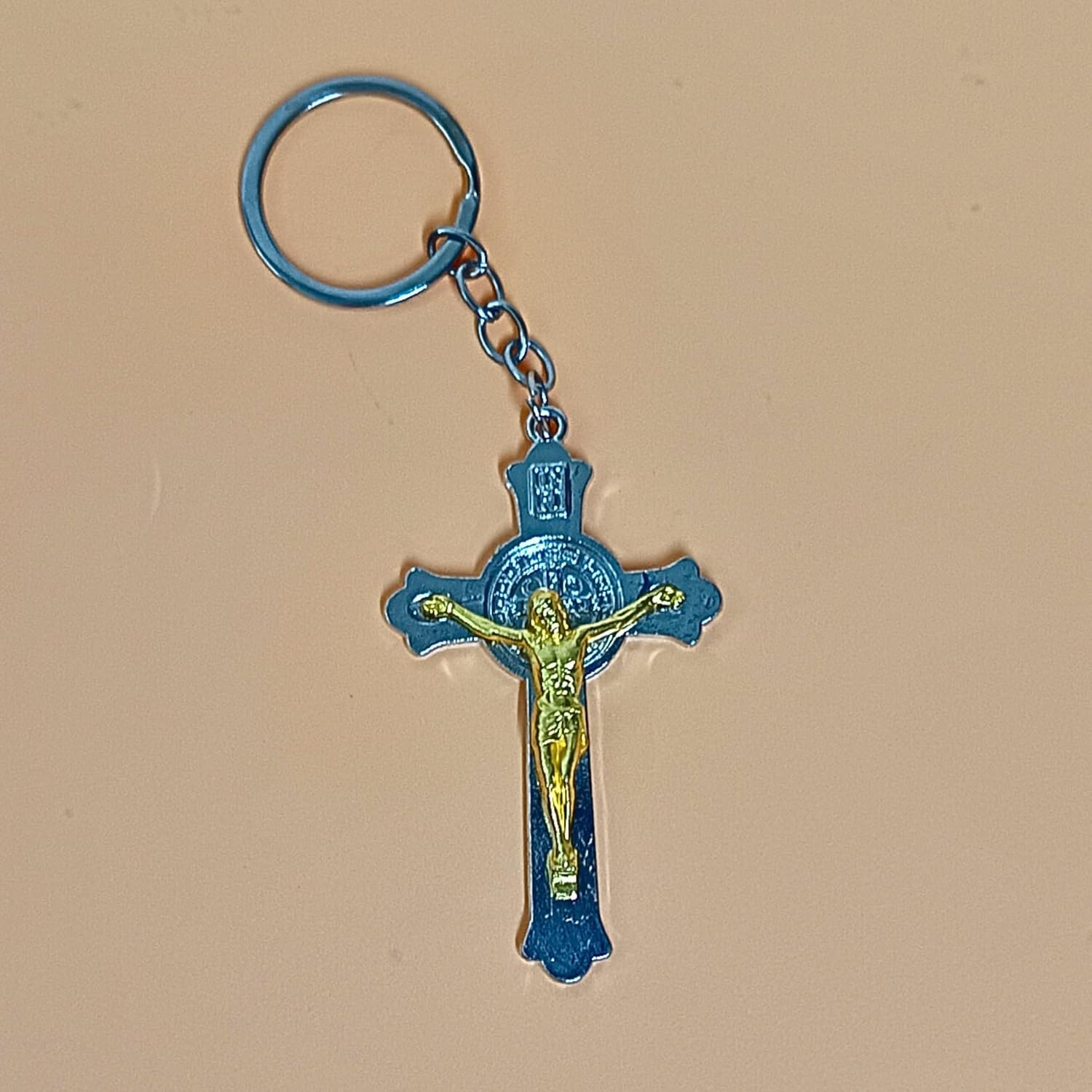 santarms Jesus Christ | Holy Cross Keychain jesus key chain