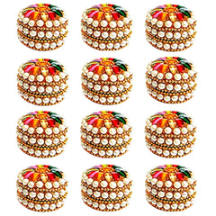 santarms kumkum Box with Geeta Book for Gifts