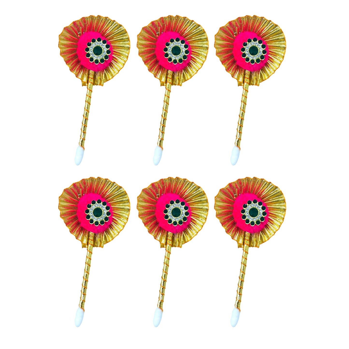 santarms Elegant Tilak Stick Set for Pooja: Fancy Sindoor & Tilak Gift – Perfect Rituals and Religious Ceremonies, Ideal Puja Articles Traditional Dandi Use