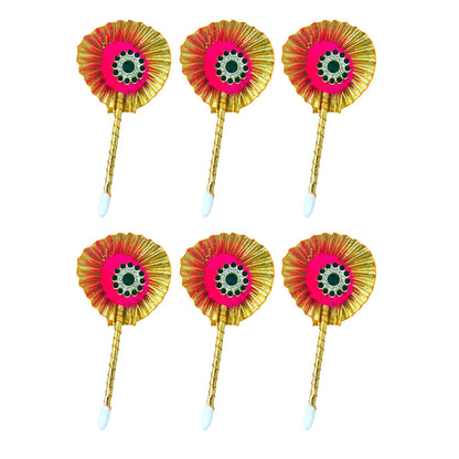 santarms Elegant Tilak Stick Set for Pooja: Fancy Sindoor & Tilak Gift – Perfect Rituals and Religious Ceremonies, Ideal Puja Articles Traditional Dandi Use