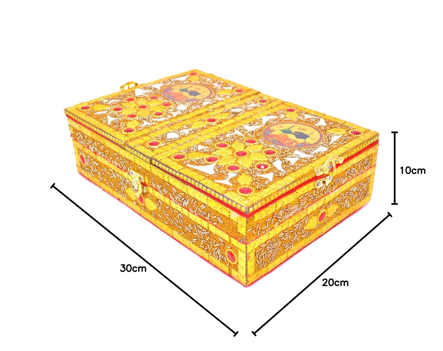 santarms Wooden Quran rehal Box rehal Quran Sharif holy Books Stand Box - The Sacred Wedding: Muslim Bride with Holy Quran Wooden Box, Al-Rihal, Kaaba and Book Stand for Reading