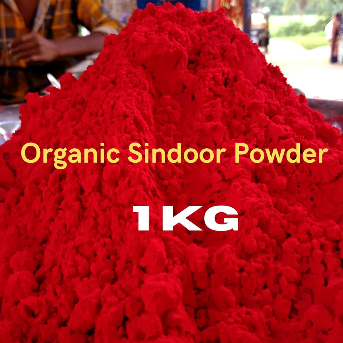 Santarms Natural Kumkum Sindoor Powder For Women – 1 Kg Pack Organic Red Kumkum Powder For Puja Tilak And Suhaag | No Side Effects | For Safe And Sacred Ritual Wholesale