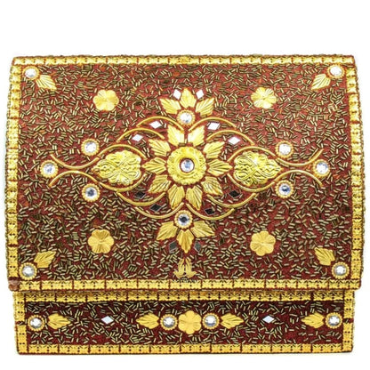 santarms jewellery Fancy Bangle Box Brocade Hardboard Bangle Box Bangle Organizer Box Jewellery Storage Box