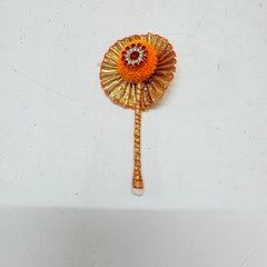 Santarms Sindoor Kumkum Powder, 10g, with Traditional Tilak Applicator Stick, Red