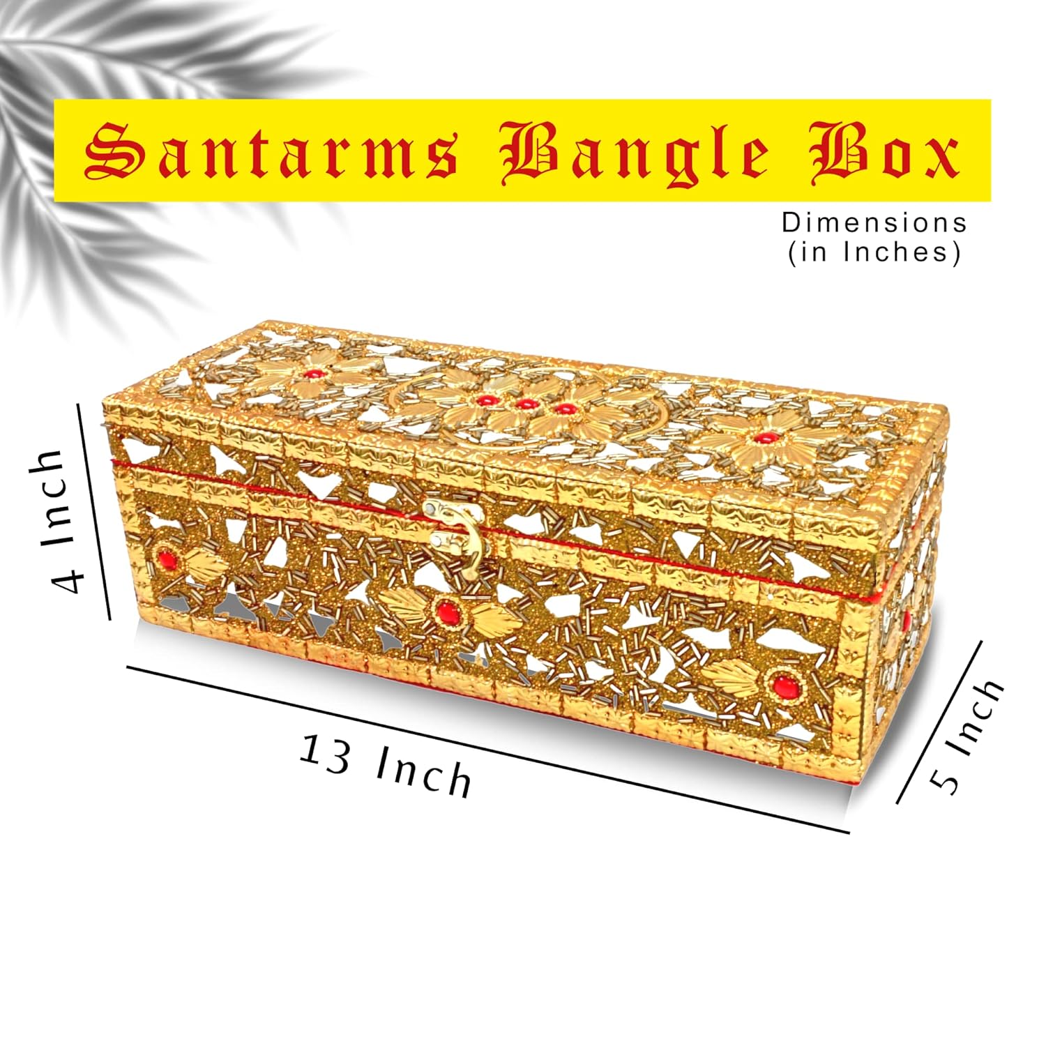 santarms wooden Bangle box for Women - chudi boxes girls | Churi is a perfect wedding gift bride or bridal Box For Women,Jewellery With Latest Stylish Design,Chudi Organizer