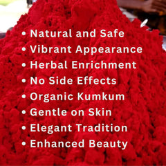 Santarms Grade A++ Pure Natural Organic Sindoor Kumkum 10Gm | Quality Sindur For Married Women & Rituals | Traditional Pooja Essentials | Chemical-Free, Skin-Safe Kumkum For Daily Use