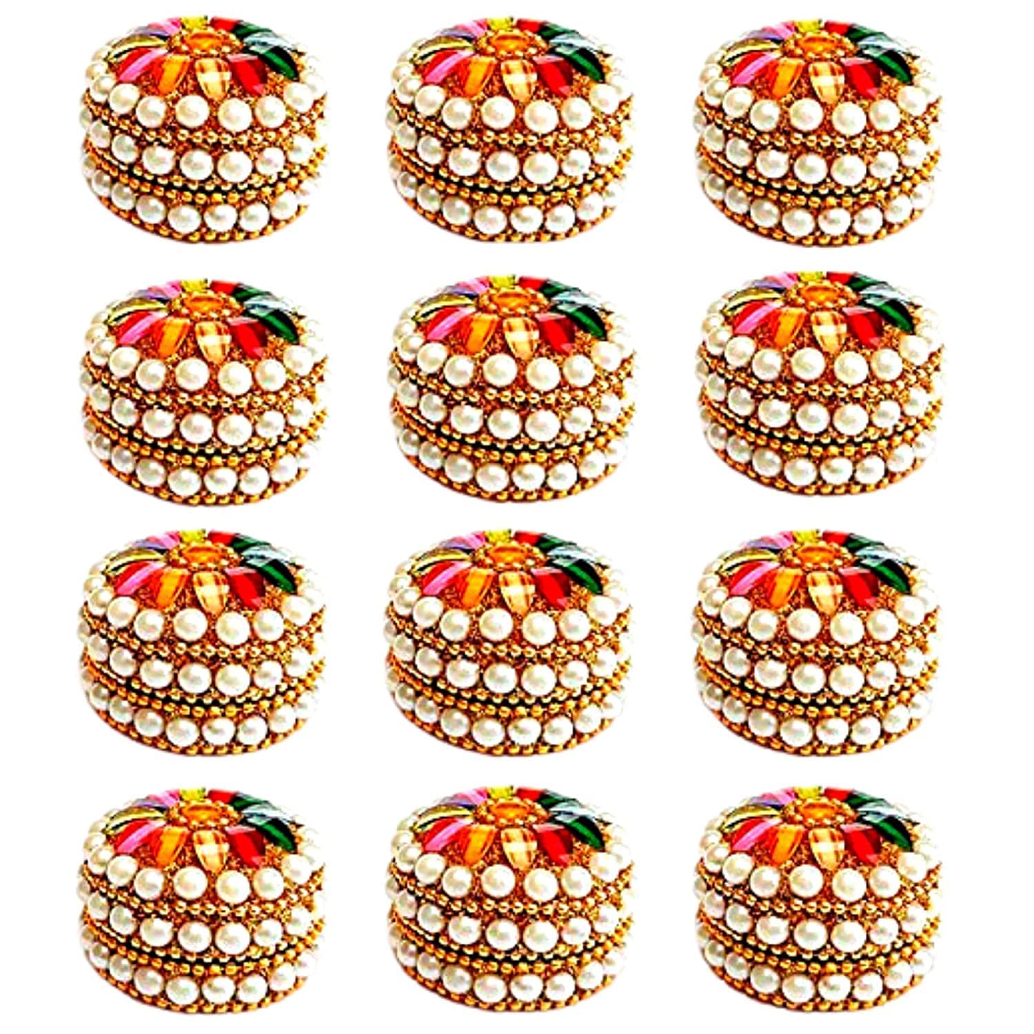 santarms kumkum Box with bhagwat Geeta Book for Gifts