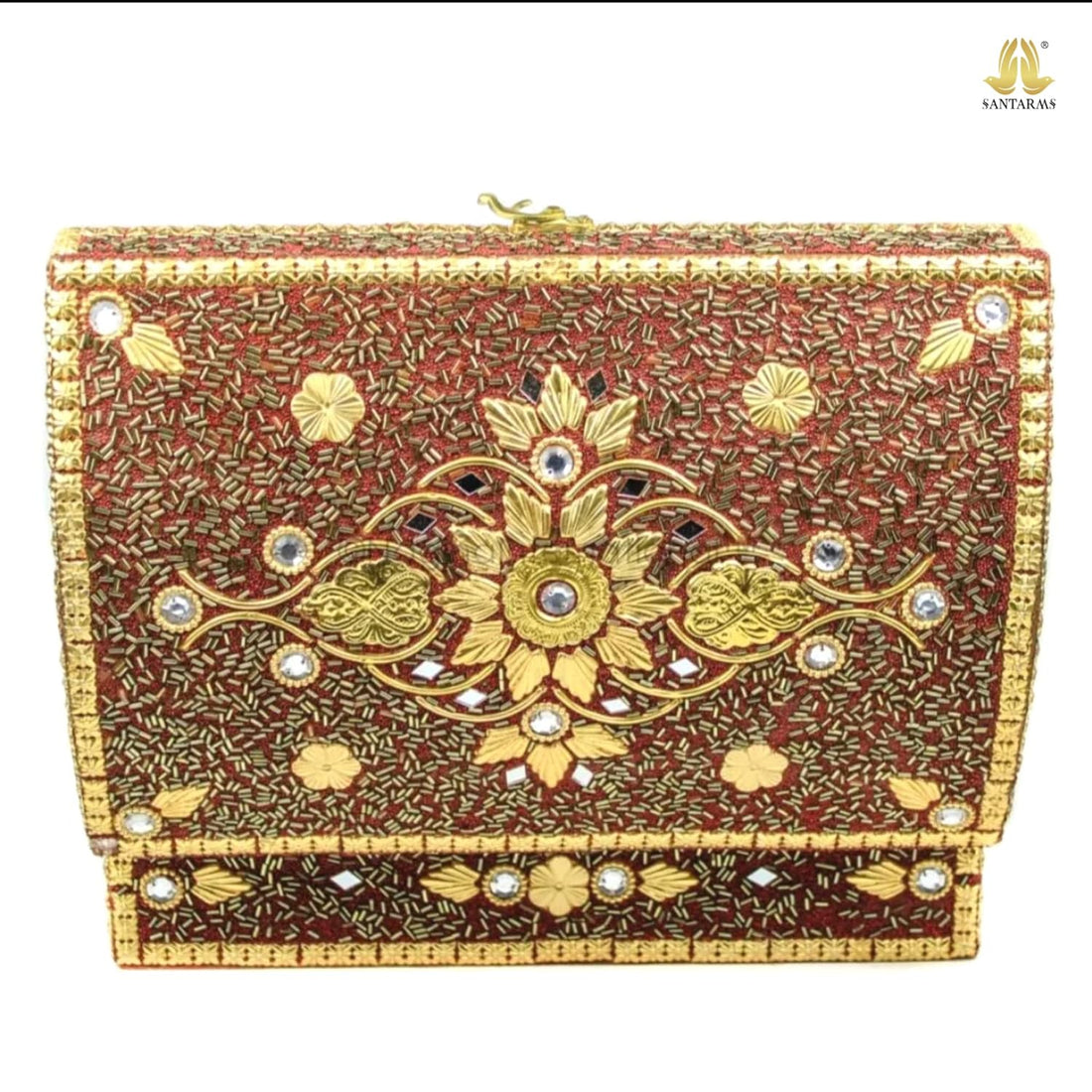 santarms jewellery Fancy Bangle Box Brocade Hardboard Bangle Box Bangle Organizer Box Jewellery Storage Box