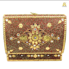 santarms jewellery Fancy Bangle Box Brocade Hardboard Bangle Box Bangle Organizer Box Jewellery Storage Box