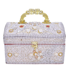 santarms vanity box for bangles box use as Professional Cosmetic makeup box Storage Organizer Beauty Make-Up Cosmetic Box Vanity Case, Bridal gift