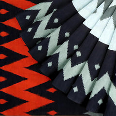 Hira Silk Cotton Saree for Women, Printed Saree/Sari with Unstitched Blouse Piece