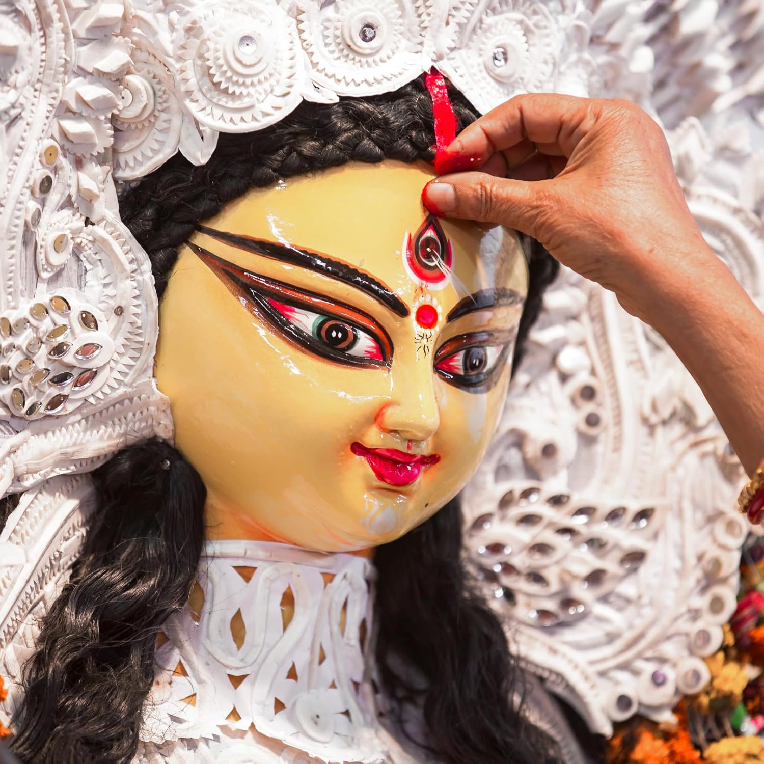 Santarms A++ Natural Organic Red (Laal) Sindoor Kumkum for Women Daily Use, Pooja, and Traditional Rituals - 250gm