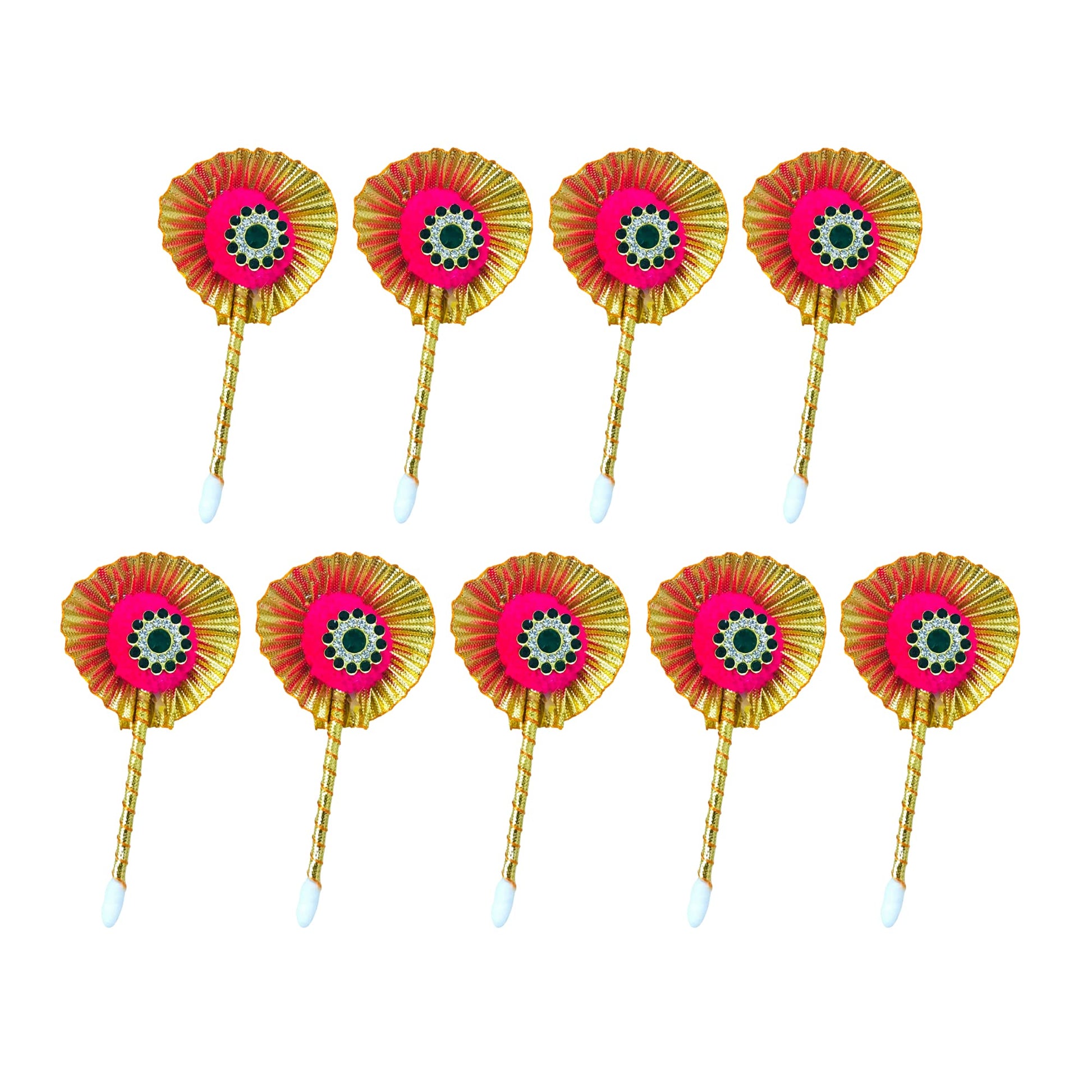 santarms Tilak Stick Gift Set – Fancy Pooja Articles for Sindoor, Kajal, Or Dandi Elegant Decorative Sticks Religious Ceremonies and Festivals (Set of 11) Ideal Gifting Spiritual Occasions
