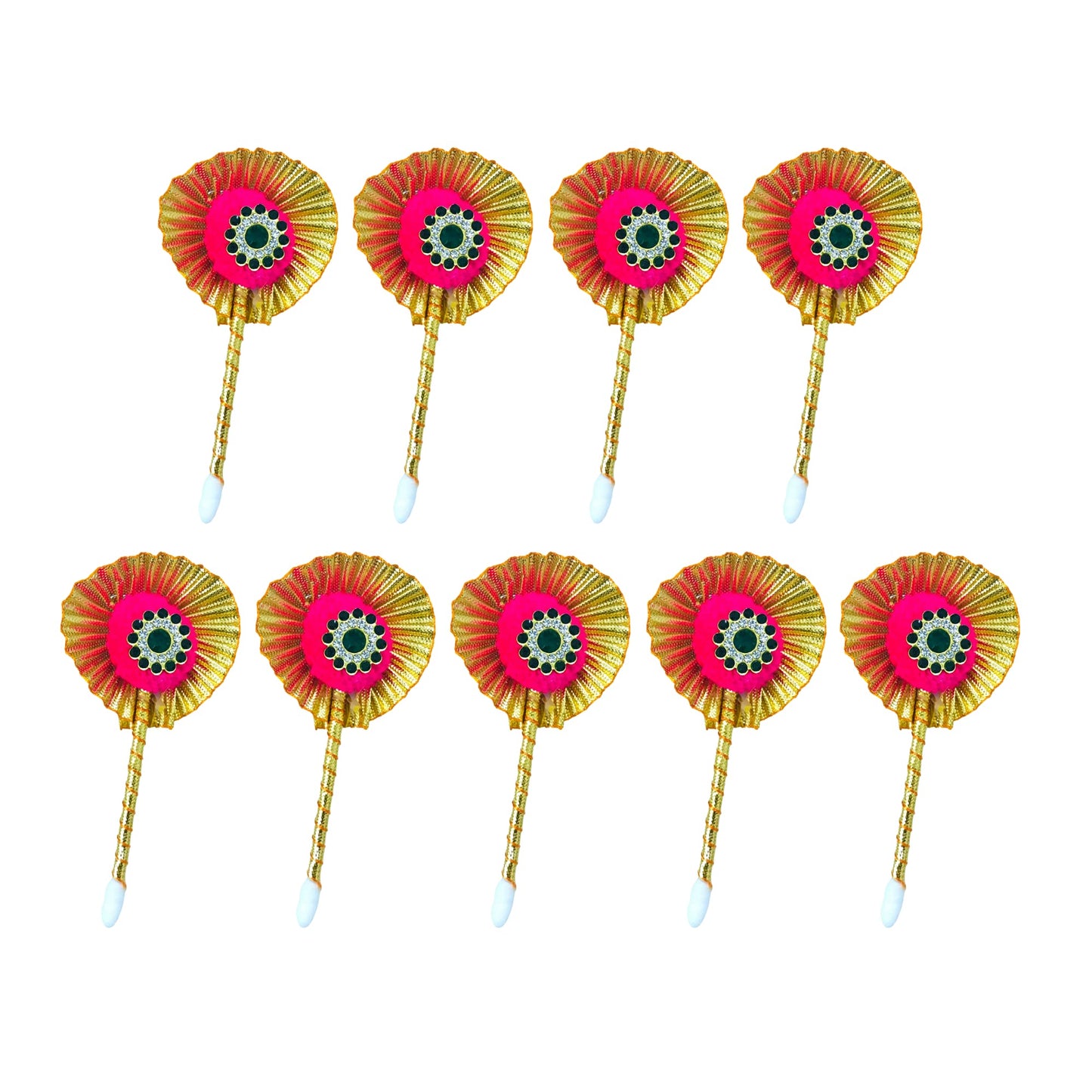 santarms Elegant Tilak Stick Set for Pooja: Fancy Sindoor & Tilak Gift – Perfect Rituals and Religious Ceremonies, Ideal Puja Articles Traditional Dandi Use