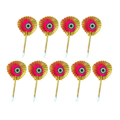santarms Elegant Tilak Stick Set for Pooja: Fancy Sindoor & Tilak Gift – Perfect Rituals and Religious Ceremonies, Ideal Puja Articles Traditional Dandi Use