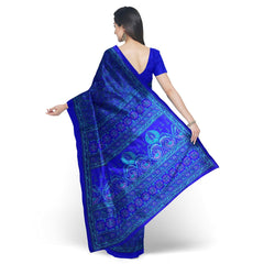 Hira Silk Printed Saree for Women, Air Line Crepe Silk Saree/Sari with Unstitched Blouse Piece