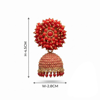 Santarms Fancy Jewellery long Afghani Earrings| Women Handmade Earrings for Girls and Women Stylish