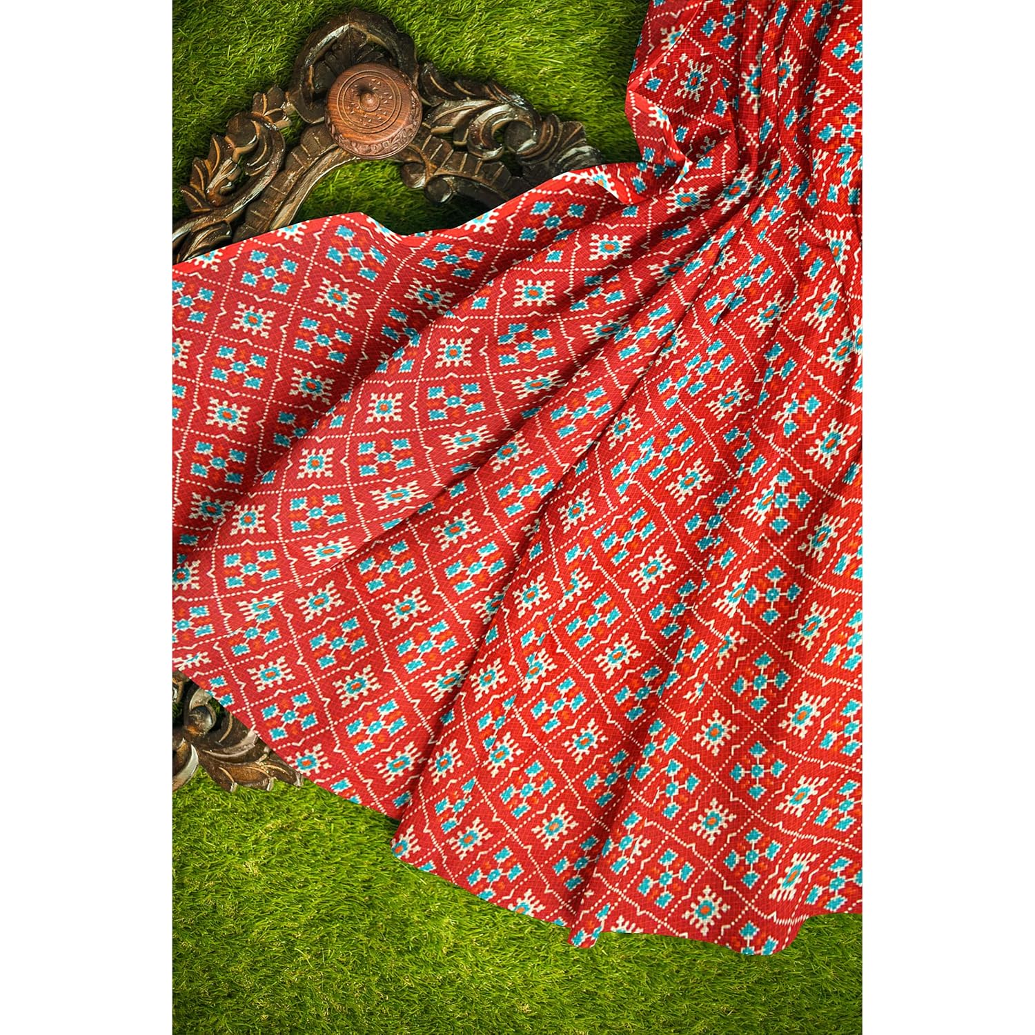 Hira Silk Jaipuri Wedding Turban for Men & Women – Traditional Pagdi for Barati/Gharati, Festive & Wedding Celebrations | Free Size, Premium Fabric (Pack of 1) 9-Metres