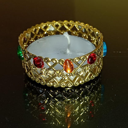 Designer Tealight Holder Set for Home & Puja Decoration