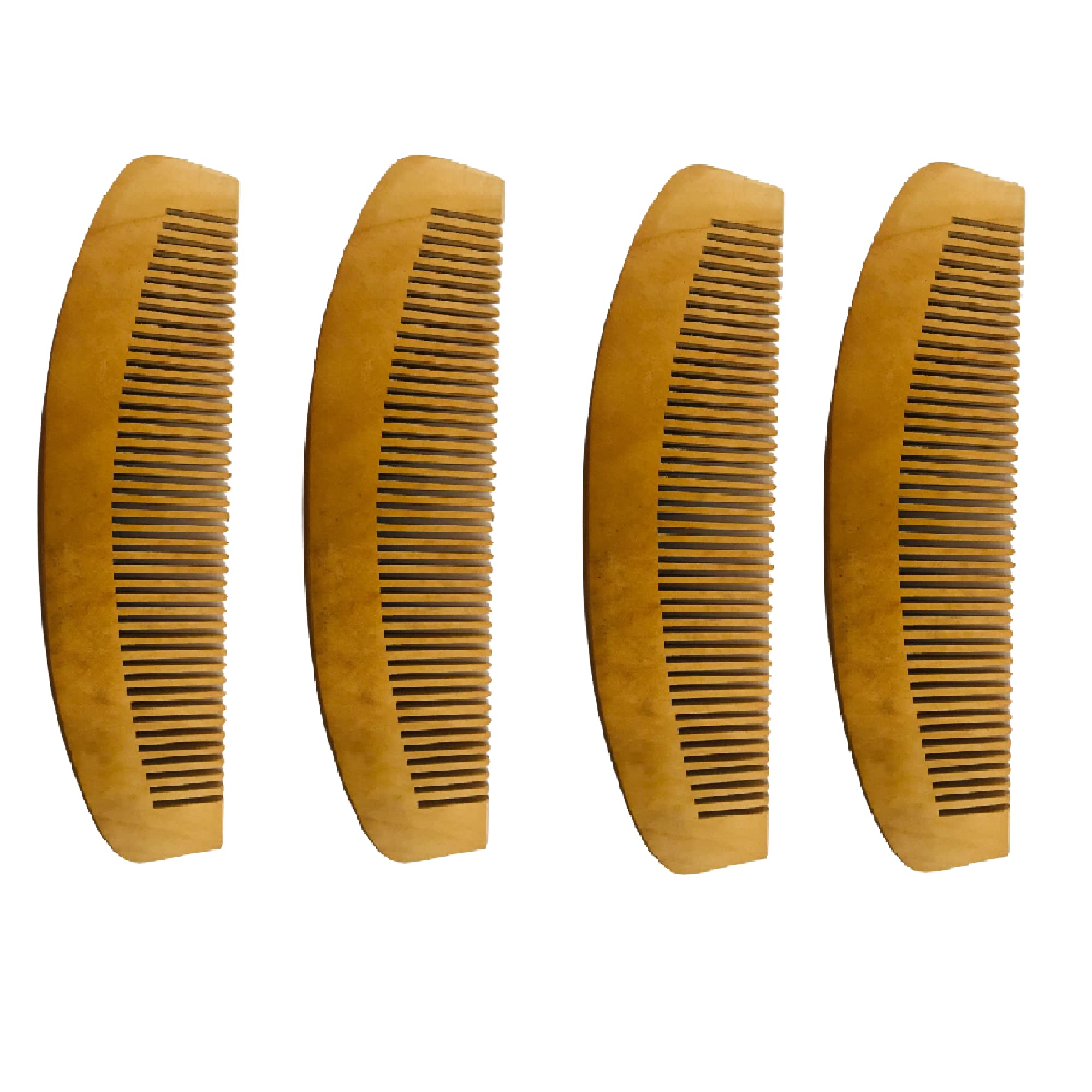 Santarms Neem Comb, Wooden Comb | Hair Growth, Hair fall, Dandruff Control | Hair Straightening, Frizz Control | Comb for Men, Women (1 Pcs)