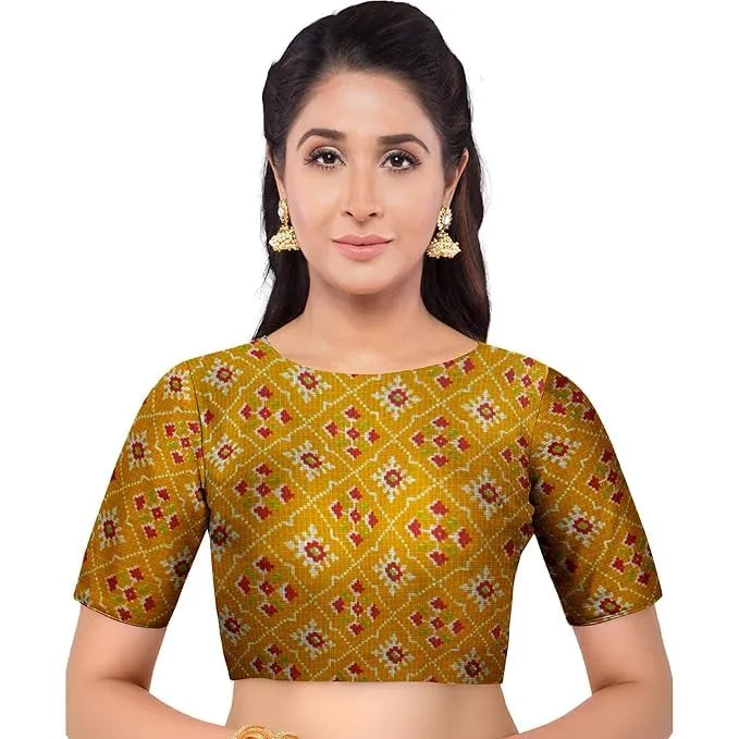 Premium Tussar Silk Printed Saree for Women with unstitched blouse piece. Lightweight, elegant, perfect for weddings, festivals & ethnic wear styling