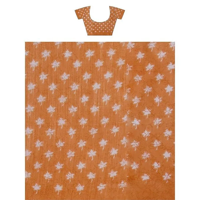 Hira Silk Printed Saree for Women – Elegant Traditional Silk Saree with Unstitched Blouse Piece