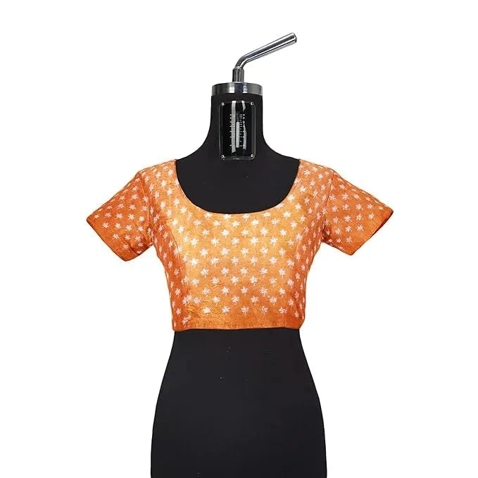 Hira Silk Printed Saree for Women – Elegant Traditional Silk Saree with Unstitched Blouse Piece