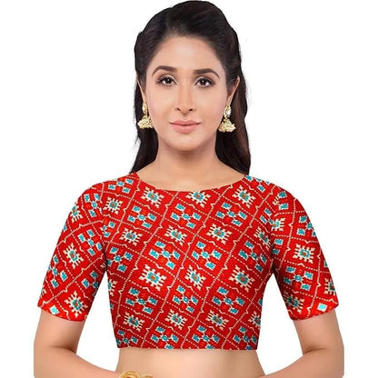 Hira Silk Printed Tussar Saree for Women | Silk Sari with Blouse