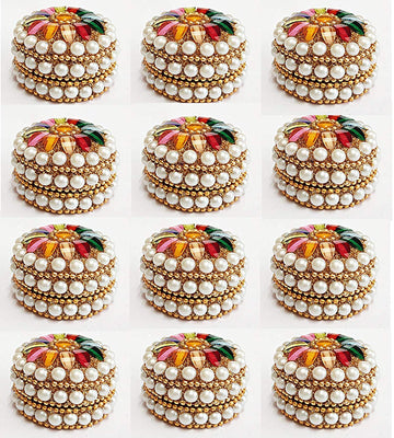 Multicolor Aluminium Sindoor Box – Handcrafted Kumkum Dibbi for Women