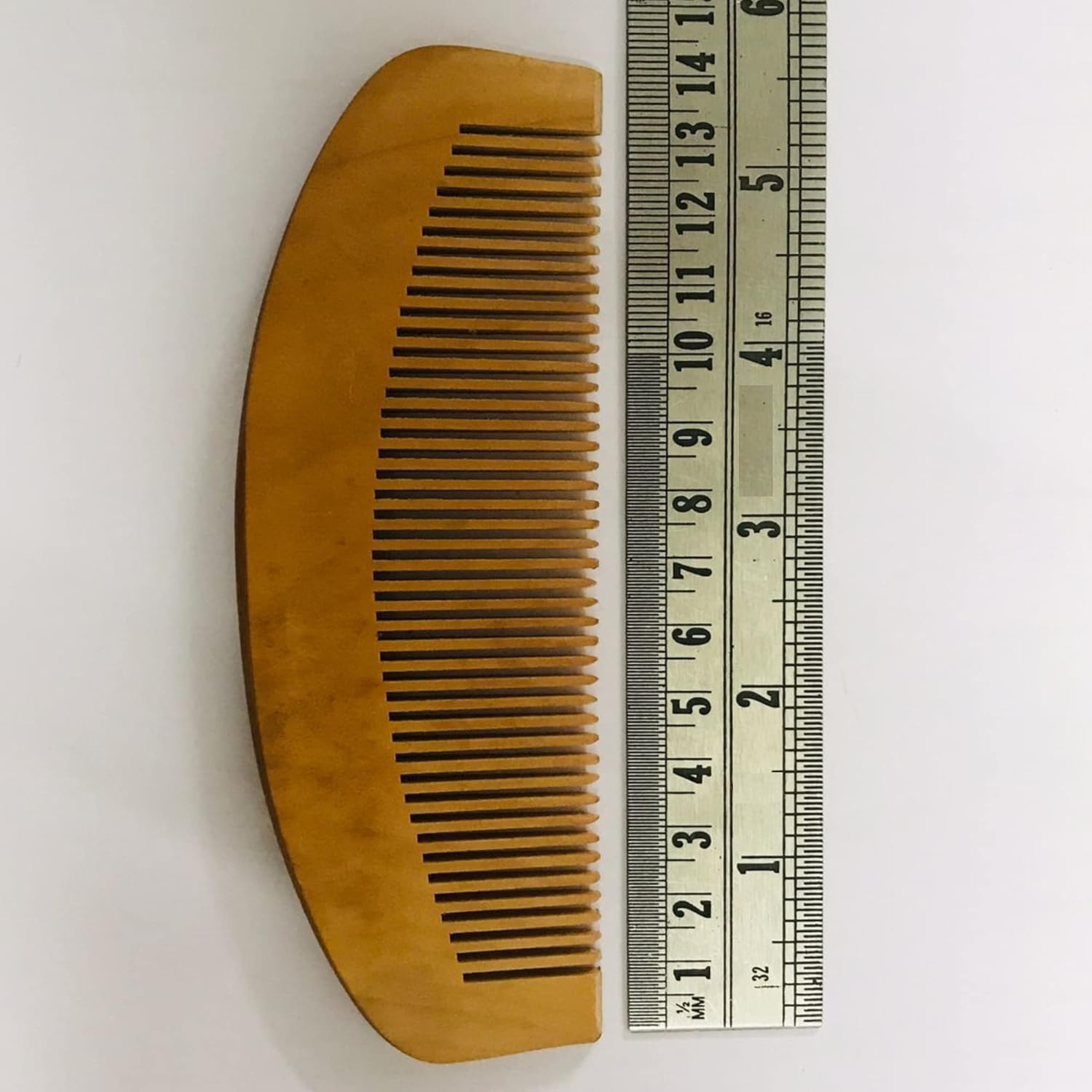 Natural Wooden Comb Treated with Herbal Oils