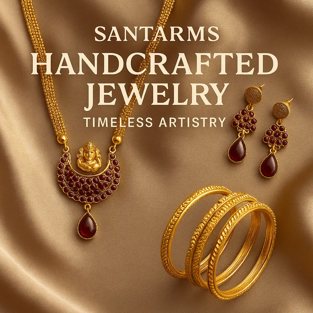 Santarms Handcrafted Jewelry Earrings Bangles Necklaces