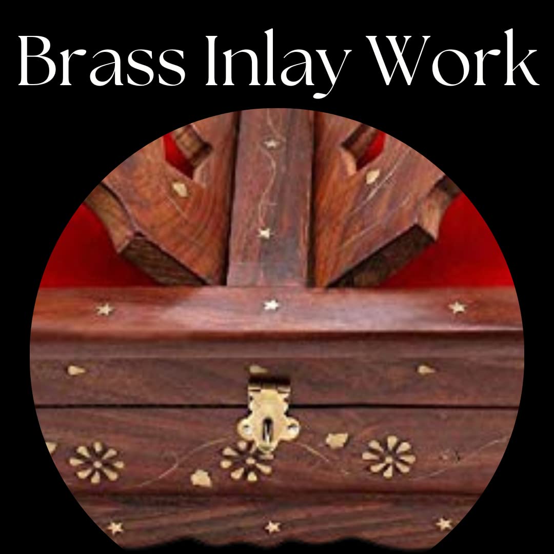 Santarms Handmade Christmas Bible holy Books Stand Bible Book Stand | Book Stand for Reading | holy Book Stand for Reading Stand | holy Stand | Wooden Bible Box Stand for Reading | Best Gift