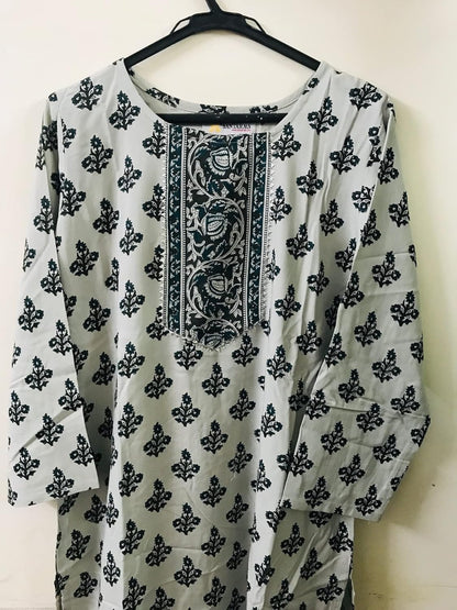 santarms Clothing Fashion Kurti for Women Handmade Kurti or Tops for Girl or Women
