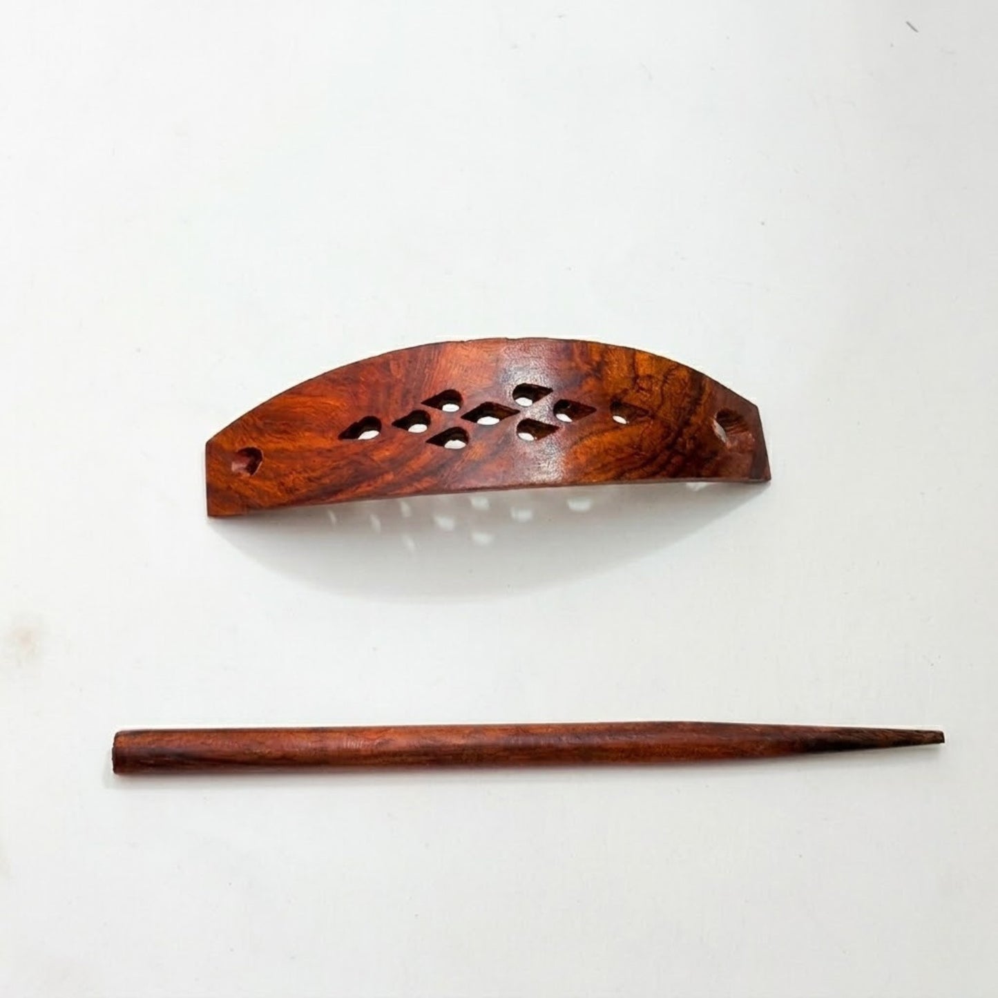Santarms Handcrafted Wooden Juda Pin and Hair Slide Set (Pack of 1 & 2)