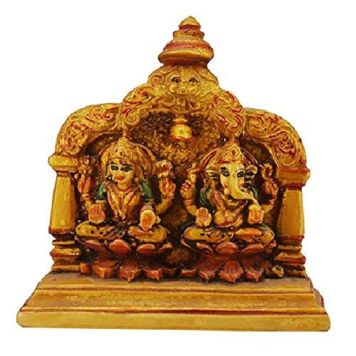 Santarms laxmi ganesh idol laxmi ganesh murti ganesh laxmi idol diwali decorations items for home d cor pooja diwali gift items diwali gifts diwali decoration ganesh ji murti diwali gifts for family g