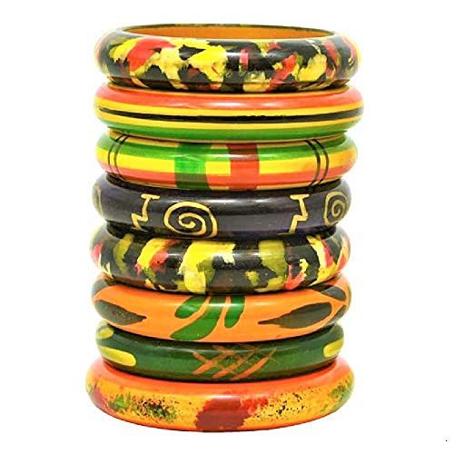 Santarms Handcrafted Channapatna Wooden Bangles