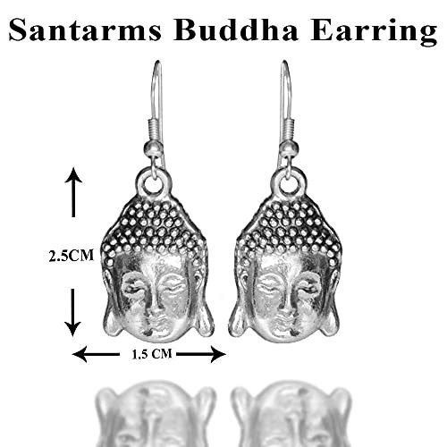 Santarms traditional Buddha earring