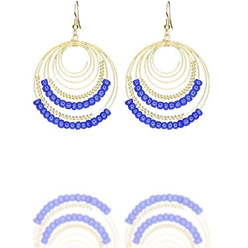 Santarms Beads Blue Earring | at Lowest price online | santarms.com