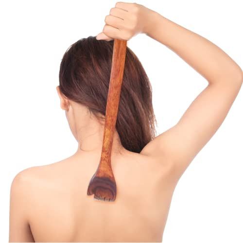 Santarms Itching Hand Stick Wooden Back Scratcher | Self Massager | Wood Back Scratcher Stick Khujli Stick Back Scratcher Wooden | Long Back Scratcher For Relaxation Khujli Stick Strong Back Scratcher