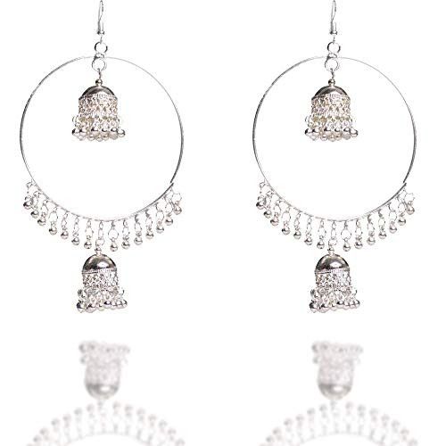 Santarms Vintage Silver Jhumka Earring | Best price in India | santarms.com