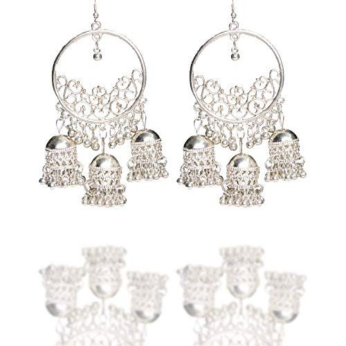 Santarms Drop Silver Earring | Best price in India | santarms.com