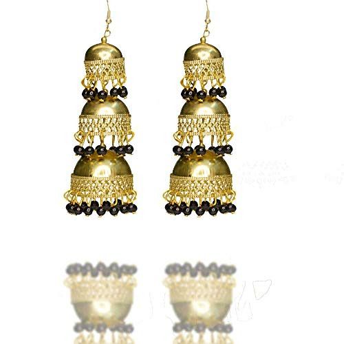 Santarms Vintage Drop Dangle Golden Earring | at Lowest price online | santarms.com