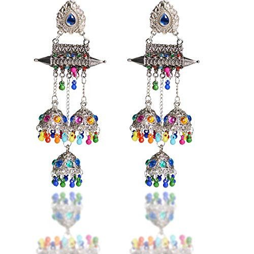 Santarms Long Jhumka Silver Earring | Best price online | santarms.com